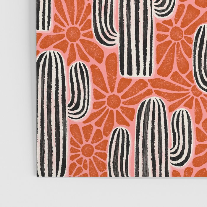 Sonora - red, pink, black, and white  Poster Gallery Image 3