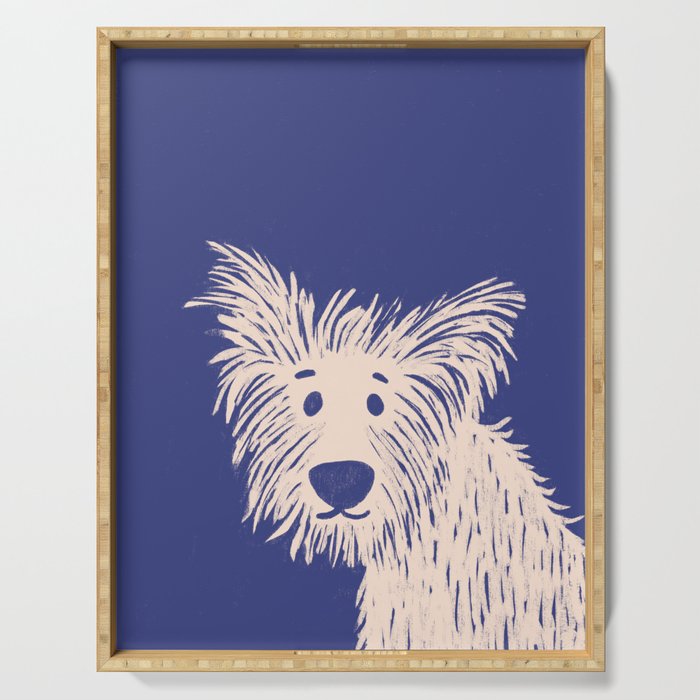 Ruff the dog Serving Tray Gallery Image 1