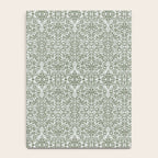 Vintage Green Spirals Notebook Gallery Image 4