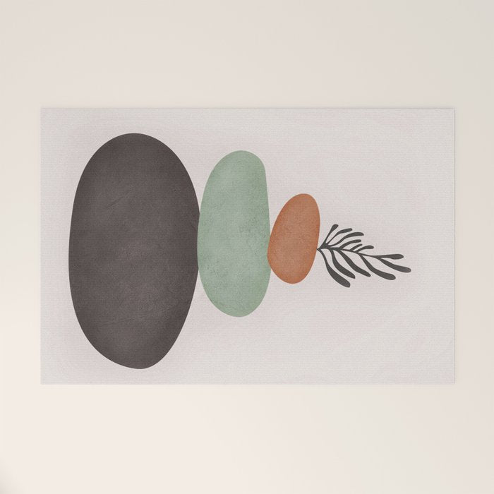 Abstract Shapes Welcome Mat Gallery Image 1