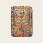 Tabriz Rug Print With Burnt Orange Field Bath Mat Gallery Image 1