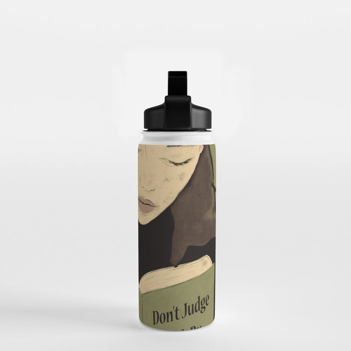 Donât Judge a Book By Its Cover 4 Water Bottle Gallery Image 2
