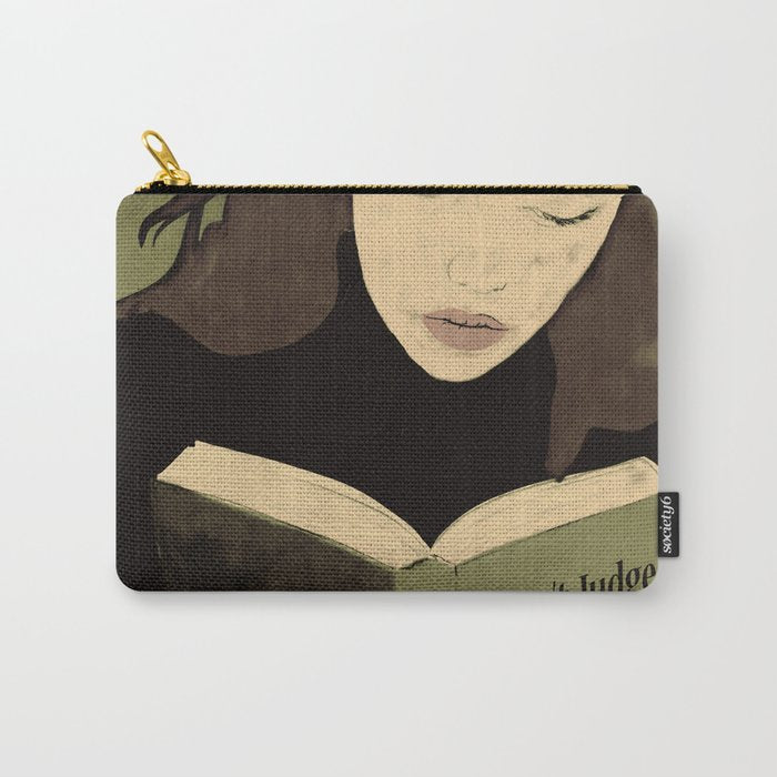 Donât Judge a Book By Its Cover 4 Carry All Pouch Gallery Image 1