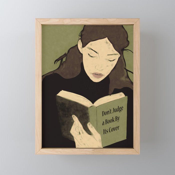 Donât Judge a Book By Its Cover 4 Mini Art Print Gallery Image 1