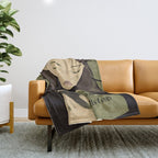 Donât Judge a Book By Its Cover 4 Throw Blanket Gallery Image 1