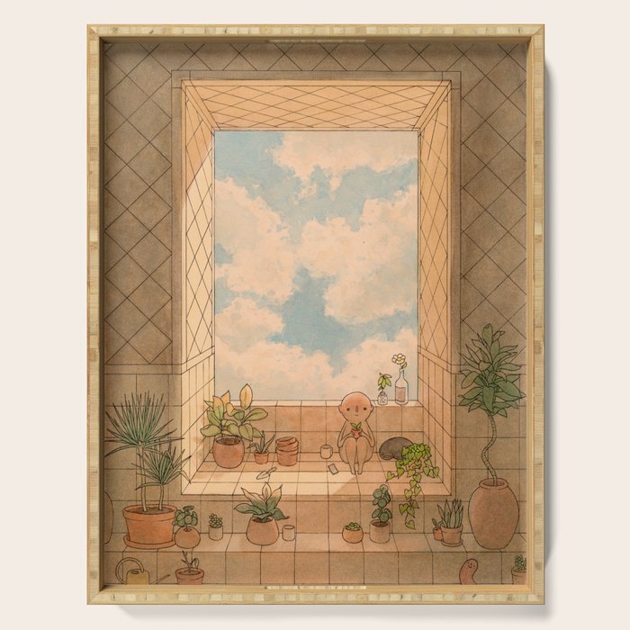 Sky Alcove Serving Tray Gallery Image 1