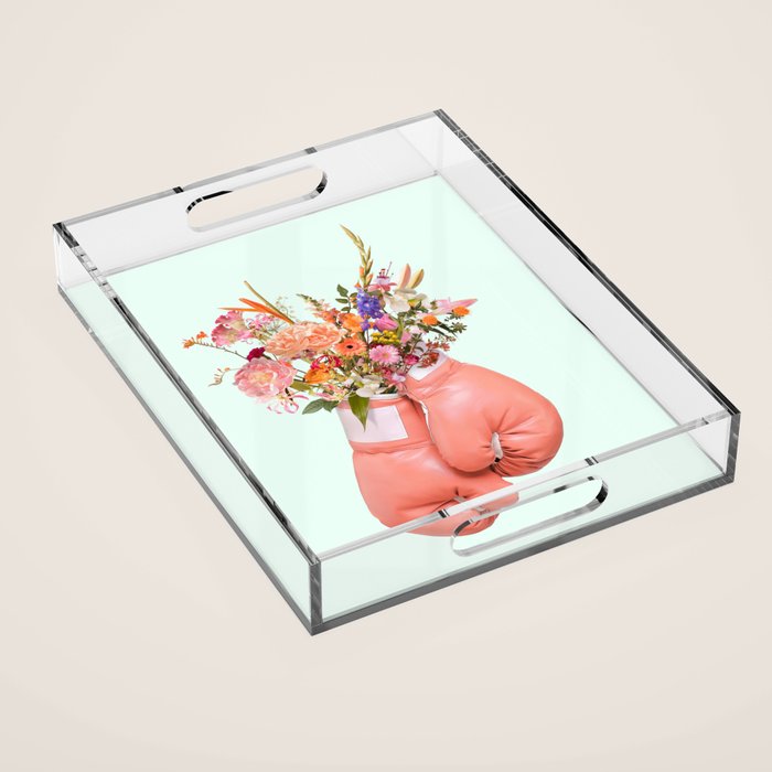 FLOWER POWER Acrylic Tray Gallery Image 1