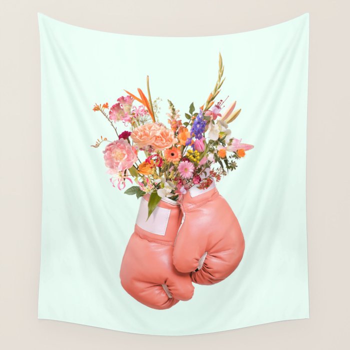 FLOWER POWER Wall Tapestry Gallery Image 4