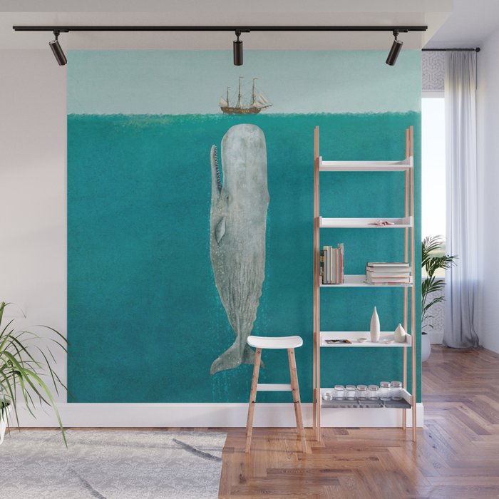 The Whale - Full Length  Wall Mural Gallery Image 1