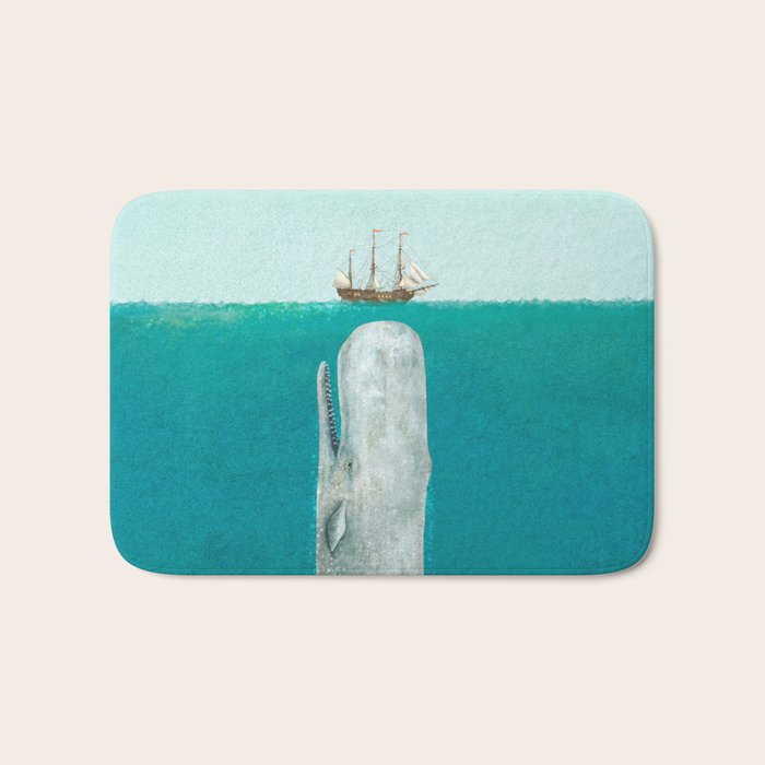 The Whale - Full Length  Bath Mat Gallery Image 1