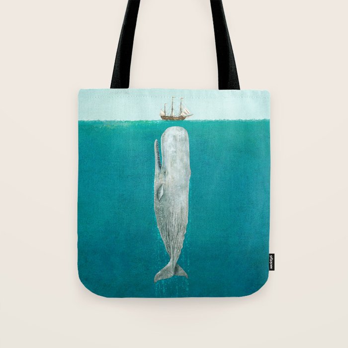The Whale - Full Length  Tote Bag Gallery Image 1