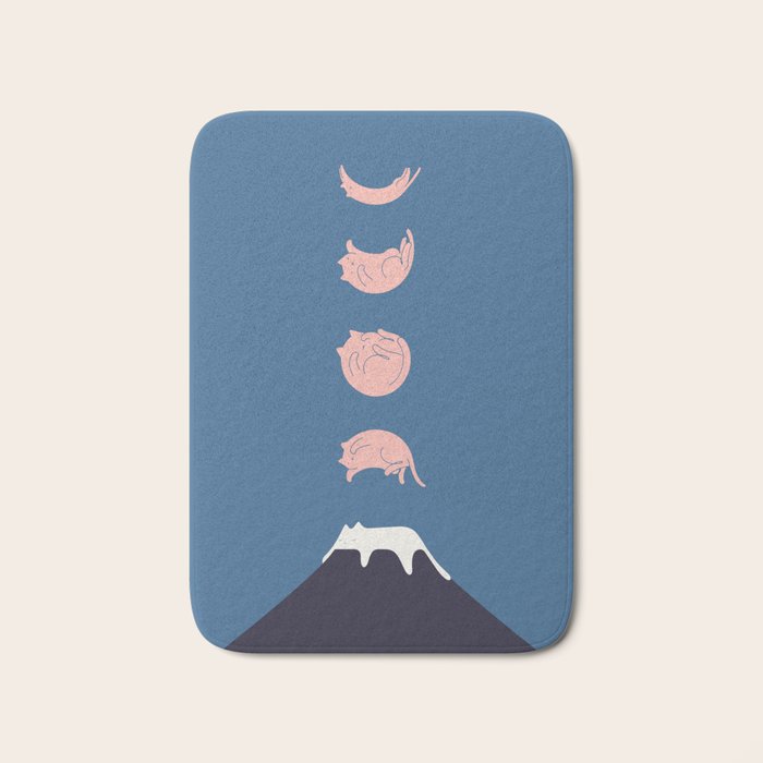 Cat Landscape 73 Bath Mat Gallery Image 1