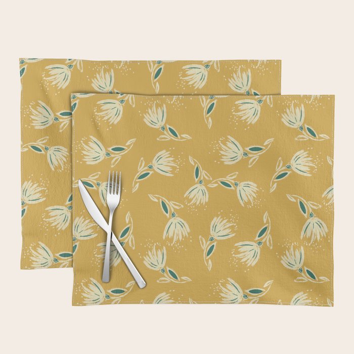 Sketchy Dandelions Placemat Gallery Image 1