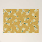 Sketchy Dandelions Welcome Mat Gallery Image 1