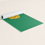 Leafy Cowgirl Cheetah Yoga Mat Gallery Image 2