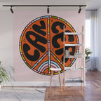 Cancer Peace Sign Wall Mural Gallery Image 1
