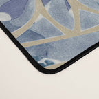 Yoga, Mandala, Blue and Gold Desk Mat Gallery Image 4