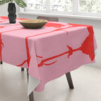 carnations 3 Tablecloth Gallery Image 3