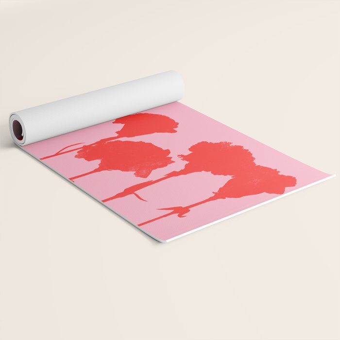 carnations 3 Yoga Mat Gallery Image 2