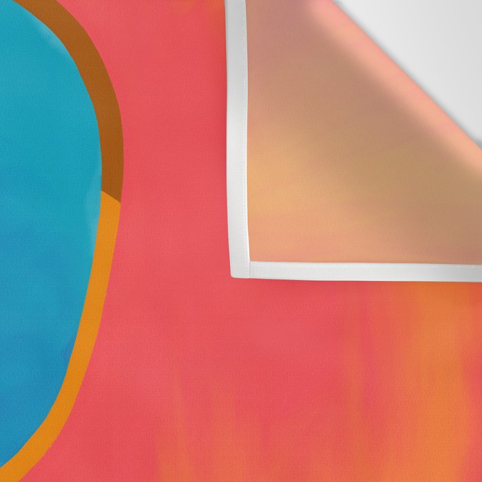 The One To Hold a Mirror Up To Me, Abstract Human Expression, Introspection Mindfulness Retrospection, Hand Body Maximalism Eclectic, Bohemian Contemporary Modern Painting Wall Tapestry Gallery Image 3