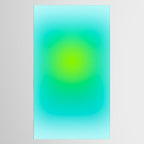 You are limitless optimistic gradient empowering women  green turquoise blue Tablecloth Gallery Image 2