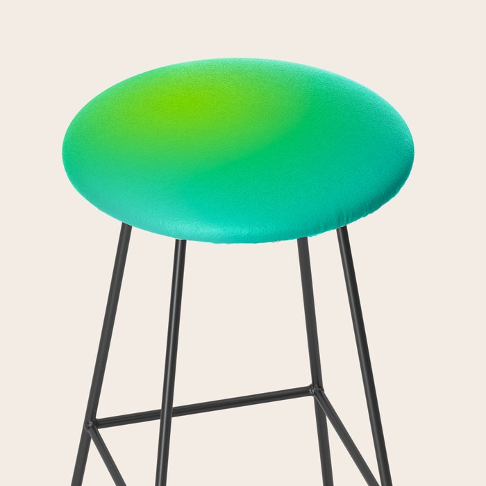 You are limitless optimistic gradient empowering women  green turquoise blue Stool Gallery Image 2
