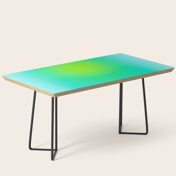 You are limitless optimistic gradient empowering women  green turquoise blue Coffee Table Gallery Image 1