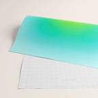 You are limitless optimistic gradient empowering women  green turquoise blue Wrapping Paper Gallery Image 2