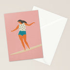 Surf girl print Stationery Card Gallery Image 2