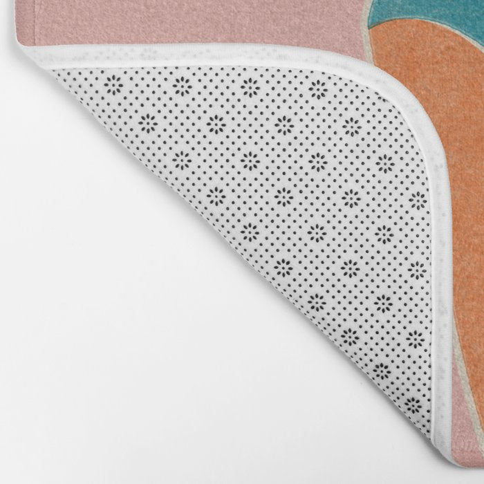 Surf girl print Bath Mat Gallery Image 2