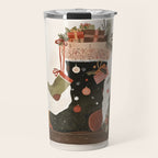 Joyful Stockings Travel Mug Gallery Image 1