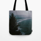Dark Moody Coast Tote Bag Gallery Image 1