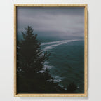 Dark Moody Coast Serving Tray Gallery Image 1
