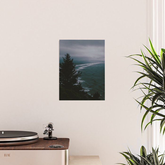 Dark Moody Coast Poster Gallery Image 2