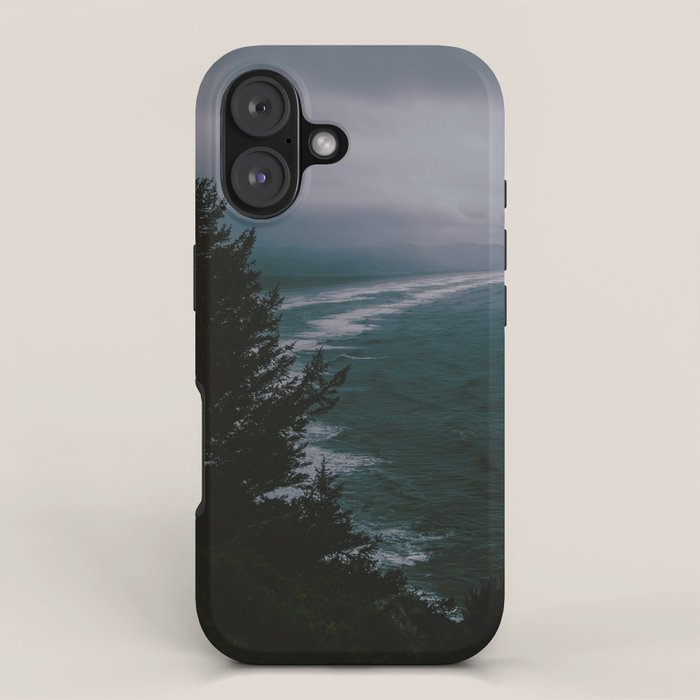 Dark Moody Coast iPhone Case Gallery Image 1