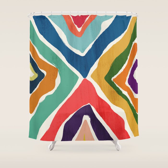 Butterfly Shower Curtain Gallery Image 1