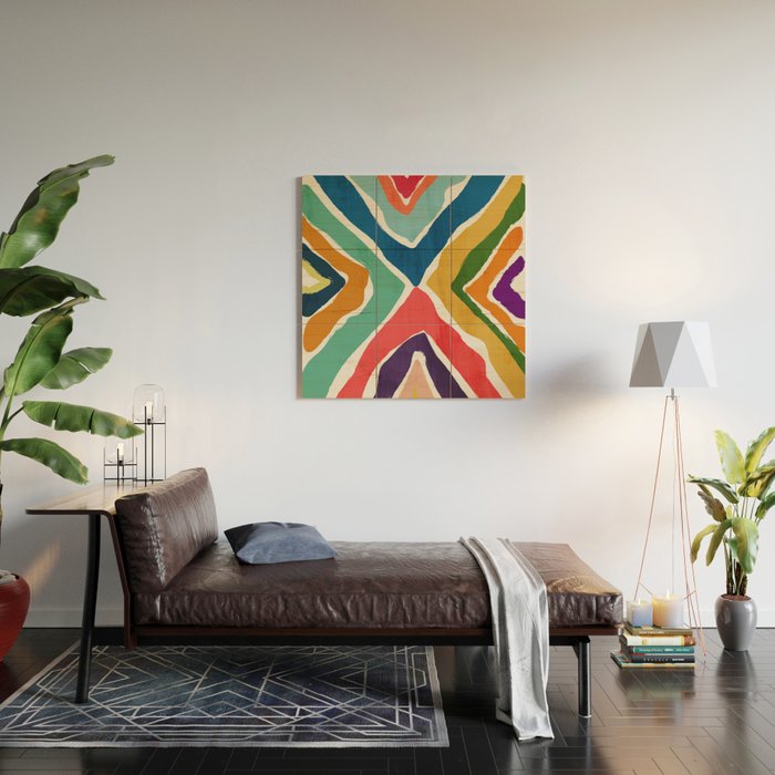 Butterfly Wood Wall Art Gallery Image 2