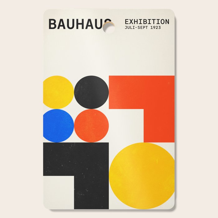 Balance 03: Bauhaus Mid-Century Edition Cutting Board Gallery Image 1