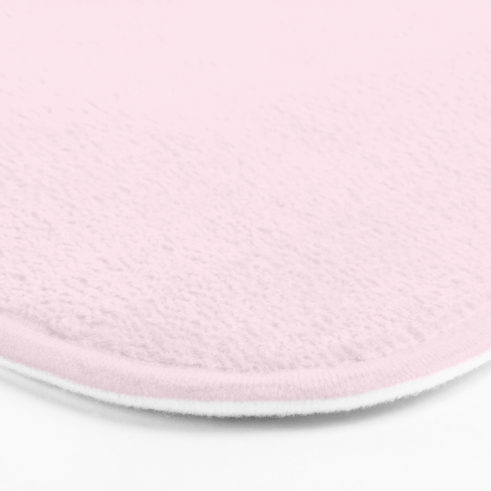 Color light pink Bath Mat Gallery Image 3