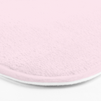 Color light pink Bath Mat Gallery Image 3