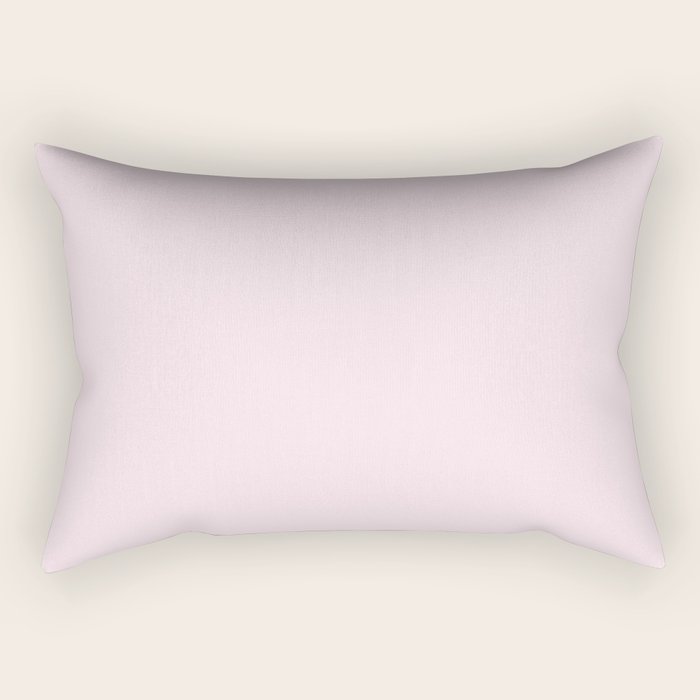 Color light pink Rectangular Pillow Gallery Image 1