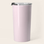 Color light pink Travel Mug Gallery Image 3