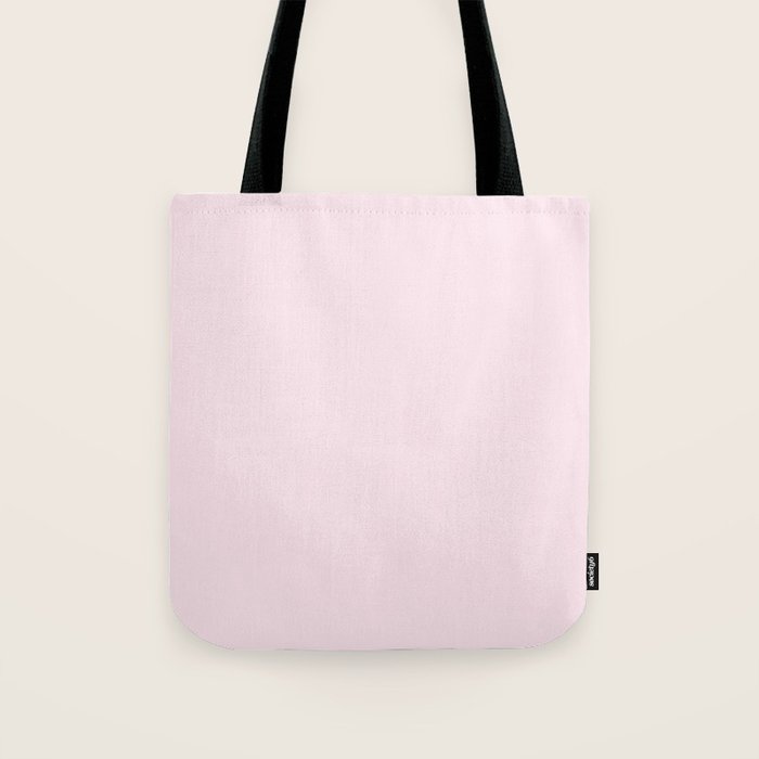 Color light pink Tote Bag Gallery Image 1