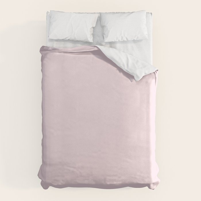 Color light pink Duvet Cover Gallery Image 1