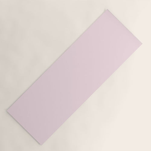 Color Light Pink Yoga Mat Gallery Image 1