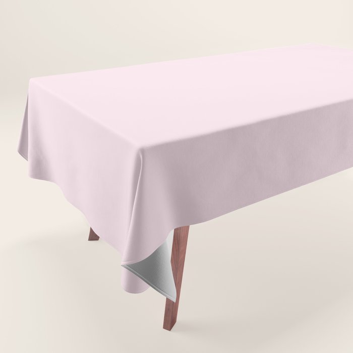 Color light pink Tablecloth Gallery Image 1
