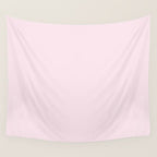 Color light pink Wall Tapestry Gallery Image 4