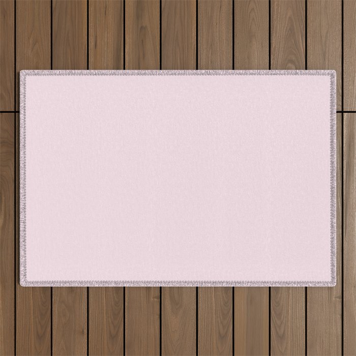 Color light pink Outdoor Rug Gallery Image 1