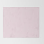 Color light pink Throw Blanket Gallery Image 2