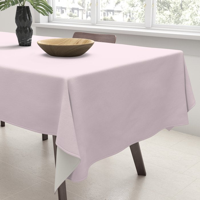 Color light pink Tablecloth Gallery Image 3